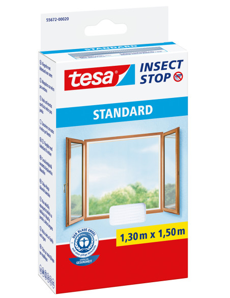 MOSQUITERA VENTANAS BLANCA 1,3X1,5 M