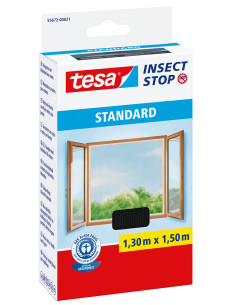 MOSQUITERA VENTANAS NEGRA 1,3X1,5 M 2