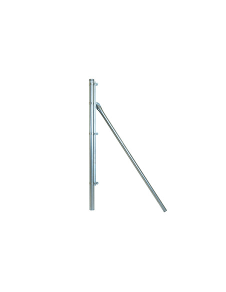 POSTE PRINCIPIO GALVANIZ 48MM 1 M