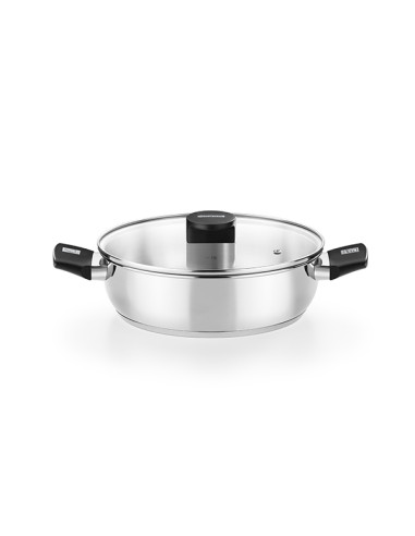 CACEROLA BAJA INOX ELITE 26 CM