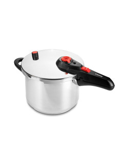 Olla a Presión Castey 6 L Acero Inoxidable | Compatible Inducción 2