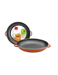 PAELLERA ESMALTE ORANGE 34 CM 2