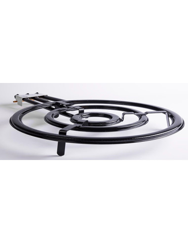 PAELLERO PLANO GAS BUTANO 3 FUEGOS 64 CM