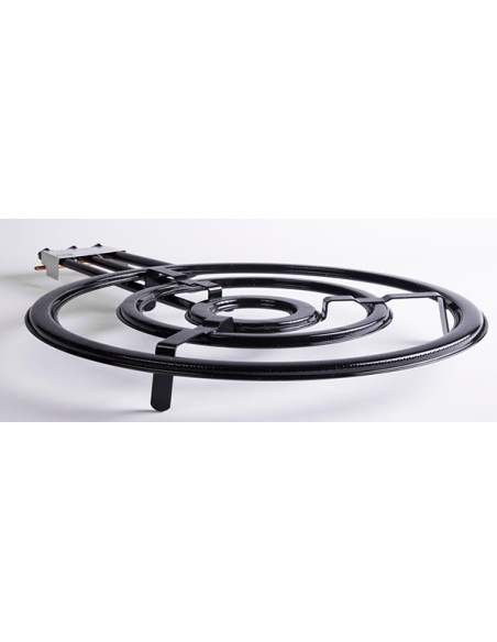 PAELLERO PLANO GAS BUTANO 3 FUEGOS 64 CM