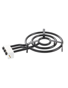 PAELLERO TUBO GAS BUTANO 3 FUEGOS 45 CM 2