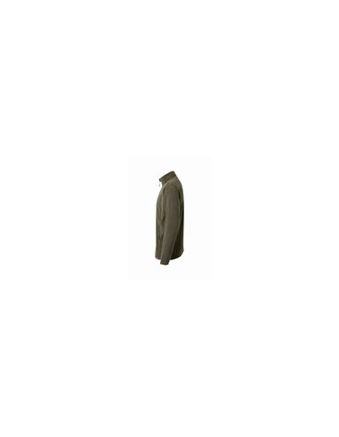 CHAQUETA POLAR C/CREMA VERDE M