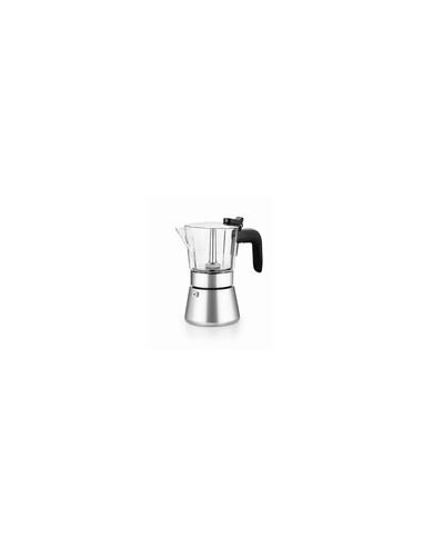 CAFETERA INOX FLAVOUR CRYSTAL 6 TZ