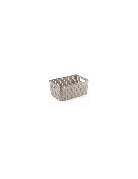 CESTA MULTIUSO 10L BLANCO 33X22 CM