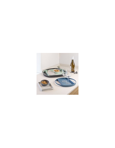 BANDEJAS FLAP GLACIAL SET-4 42X42X3 CM