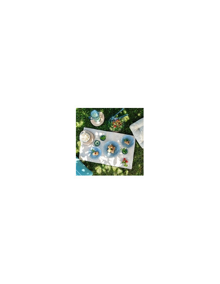 PLATO POSTRE PS AZUL SUNSET 19 CM