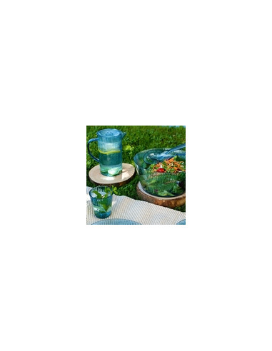 PLATO POSTRE PS AZUL SUNSET 19 CM