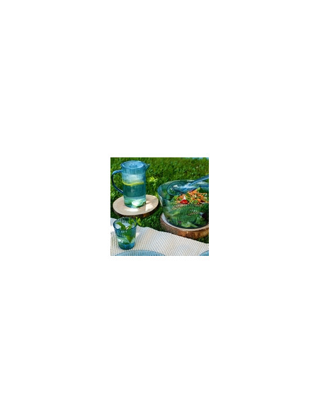 PLATO POSTRE PS AZUL SUNSET 19 CM
