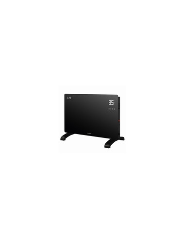 CONVECTOR CRISTAL INTELIGENTE NEGRO 1500 W