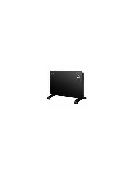CONVECTOR CRISTAL INTELIGENTE NEGRO 1500 W
