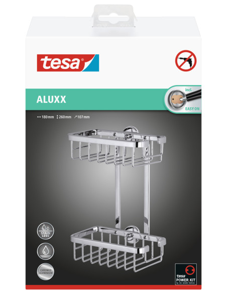 RINCONERA DOBLE INOX ALUXX