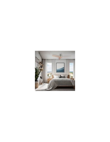 VENTILADOR TECHO DC ASPAS MADERA 38 W