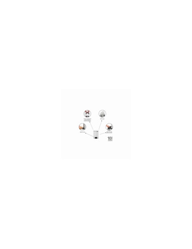 CUBO BAÑO PEDAL BLANCO NEWICON 3 L