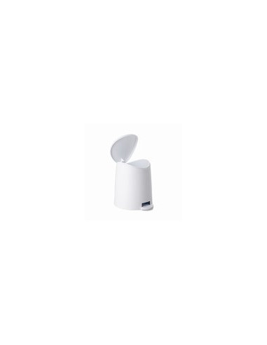 CUBO PEDAL BAÑO STAND. BLANCO 3 L