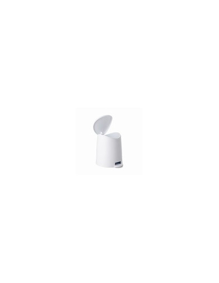 CUBO PEDAL BAÑO STAND. BLANCO 3 L