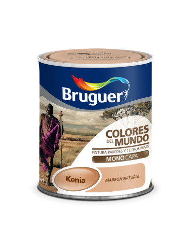 PINT PLAST KENIA MARRON INTERM 750 ML