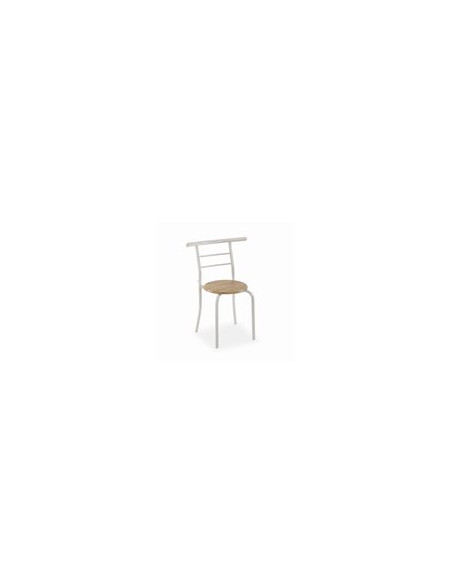 MESA + 2 SILLAS BLANCO 61X55X77