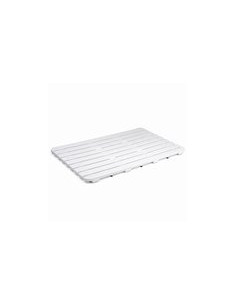 TARIMA DUCHA POLIPROPILENO BLANCA 80X50 CM 2