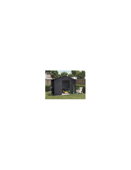 CASETA METAL VISBY DARK 2,57 M2
