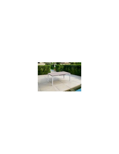 MESA EXT ACER/HDPE GENOVA 180X89.5X7