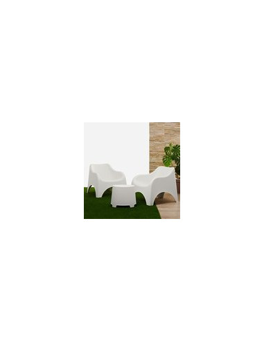 CONJUNTO RESINA CLOUD BLANCO 79,5X81X76