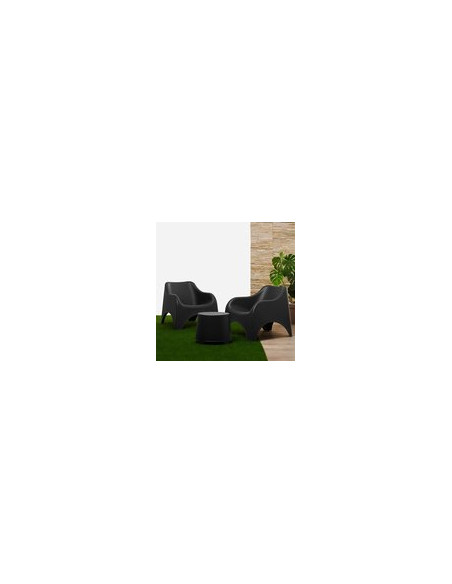 CONJUNTO RESINA CLOUD ANTRACITA 79,5X81X76