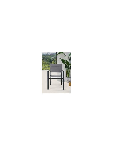 SILLON ALUM/TEXT ROMA 56.5X57.5X