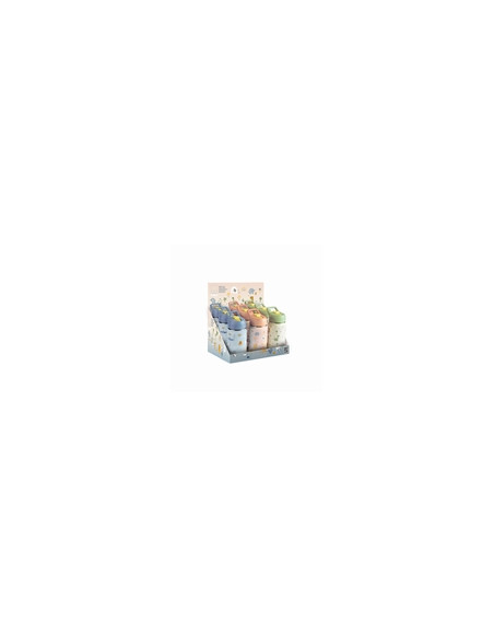 BOTELLA TERMO C/BOQUILLA INFANTIL KOMIK SURTID 360 ML
