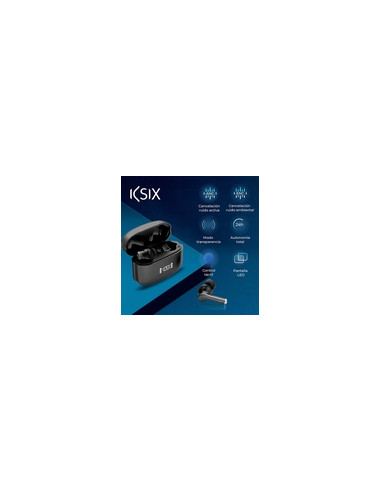 Auriculares inalámbricos KSIX Noise Cancel 3 ANC 61,2 h