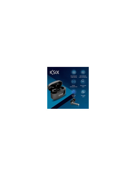 Auriculares inalámbricos KSIX Noise Cancel 3 ANC 61,2 h
