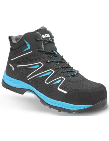 BOTA PIEL SP PUNTERA+PLANT AZUL 40