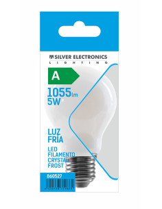 LAMPARA LED ESTANDAR CRYSTAL E27 LF 6000K 1055LM 5 W 2