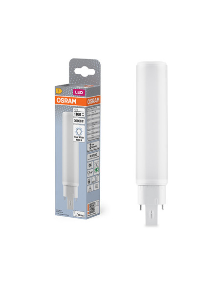 LAMPARA LED DULUX PLC G24Q 4 PIN 840 770LM 4000K 10 W