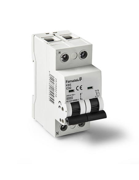 MAGNETO TERMICO AUTOMATI 1P+N 20A 20 A