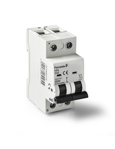 MAGNETO TERMICO AUTOMATI 1P+N 32A 32 A