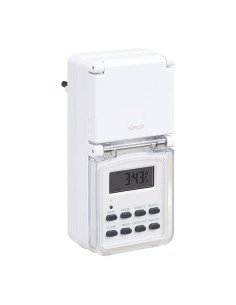 Programador digital exterior IP44 3600W 16A 2