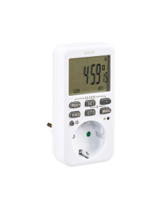 Programador digital semanal 3600W 16A enchufable 2