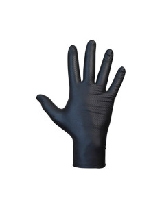 GUANTE NITRILO DESECHABLE NEGRO C/50 8 2