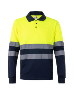 POLO A.VISIBILIDAD ML AMAR/MARINO XXL 2