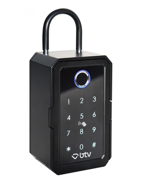 CAJA SEGURIDAD PORTALLAVES ELECTR. BLUETOOTH 169X72X52