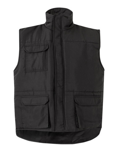 CHALECO ACOLCHADO NEGRO M