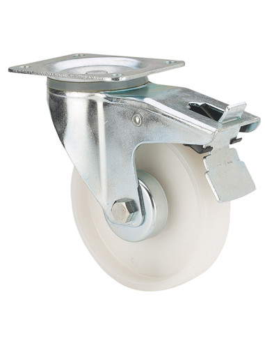 RUEDA FIJA TWIN LEX POLIAMIX 125 MM