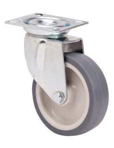 RUEDA FIJA TWIN LEX POLIAMIX-GOMA 80 MM 2