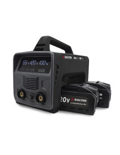 Grupo de soldar Solter SOLBAT SB-120 con baterías 2