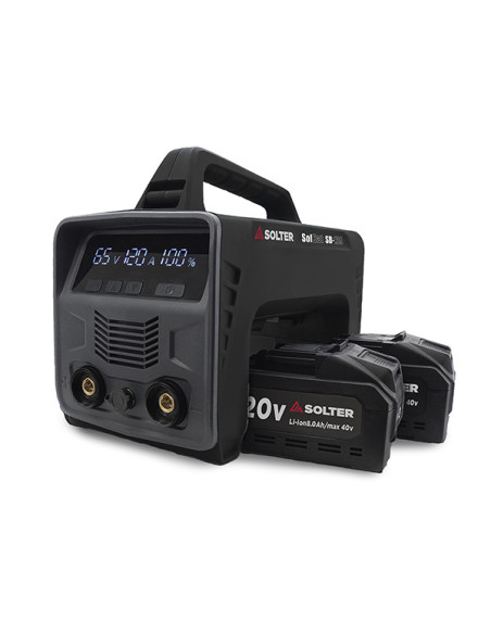 Grupo de soldar Solter SOLBAT SB-120 con baterías