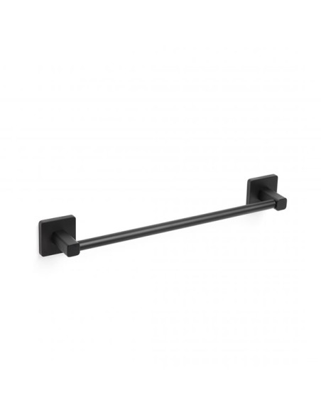 TOALLERO BARRA M NERO NEGRO MATE 45 CM